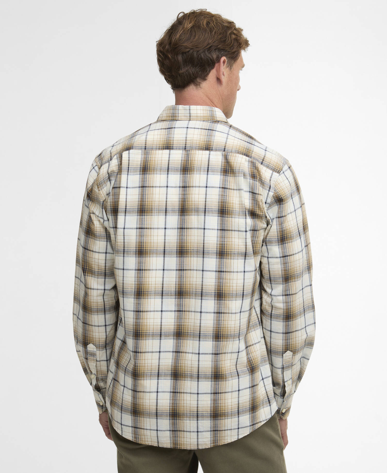 Witton Checked Regular Shirt Whisper White image number 2