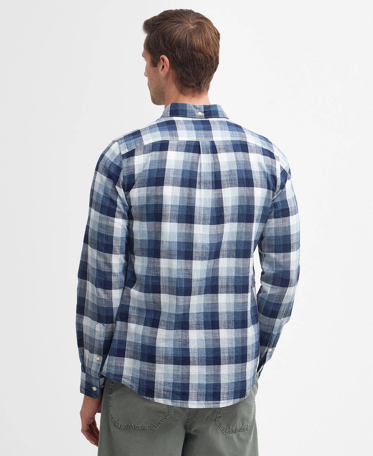 Hillroad Tailored Long-Sleeved Shirt Classic Navy image number 2