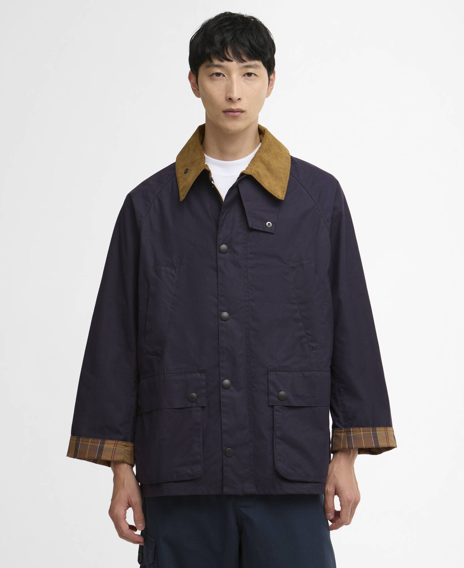 Oversized Bedale Casual jacket Dark Indigo image number 0