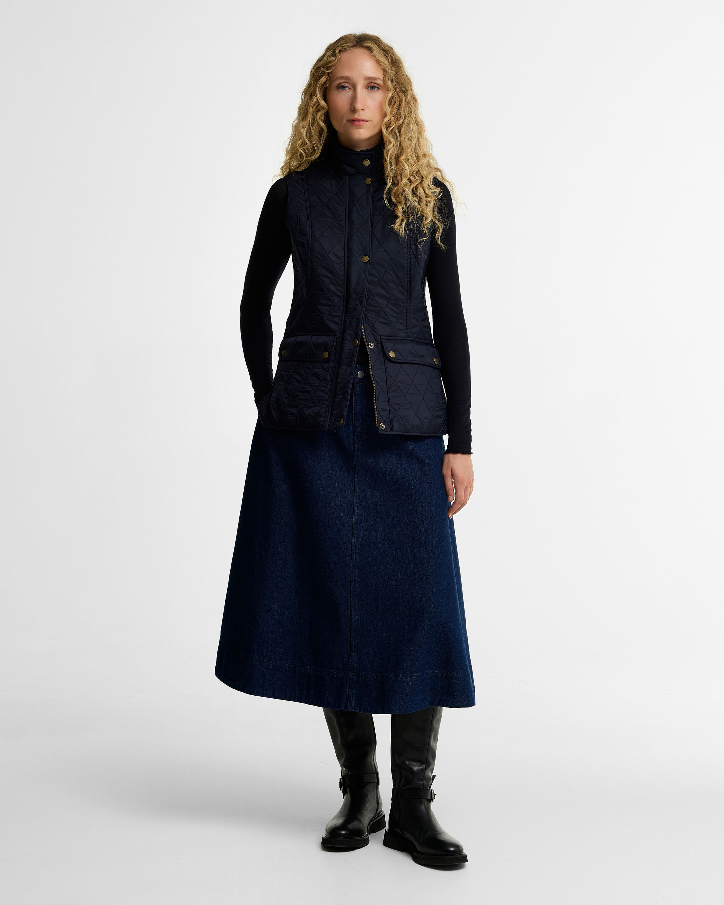 Wray Gilet Classic Navy