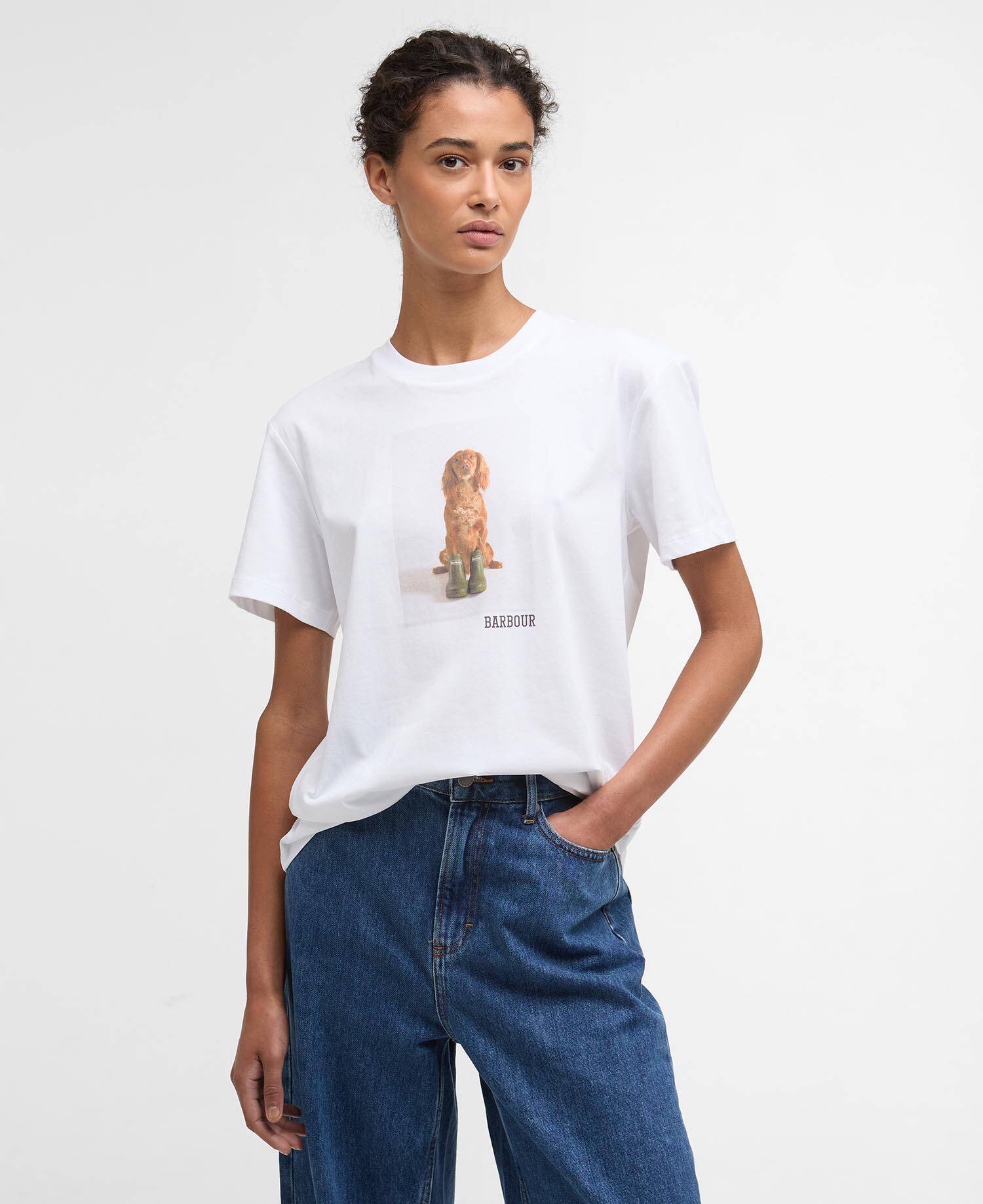 Bedale Graphic T-Shirt White image number 0