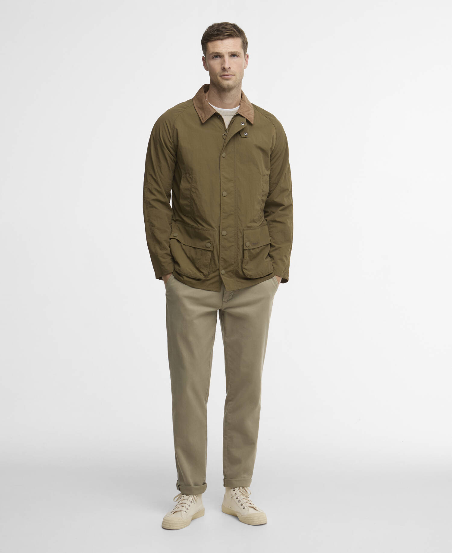 Jacke Ashby Showerproof Beech image number 1