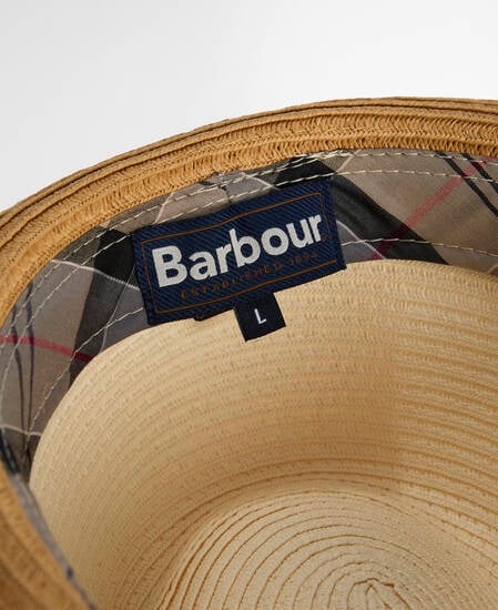 Ashill Trilby Summer Hat Ecru/Tan