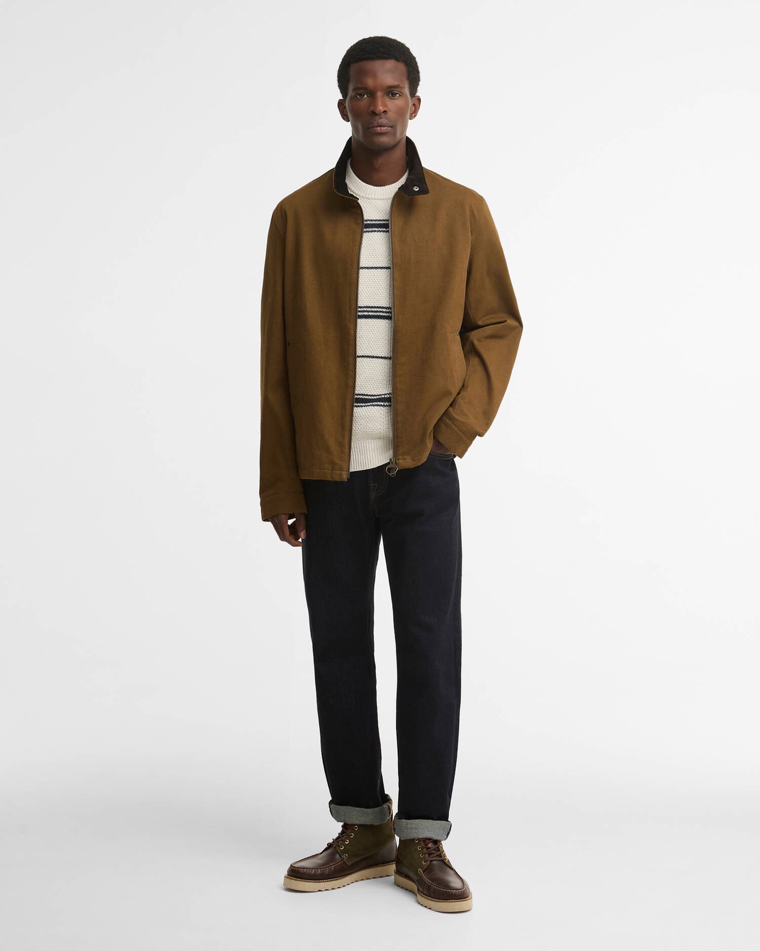 Cordford Casual Jacket Dark Sand image number 1