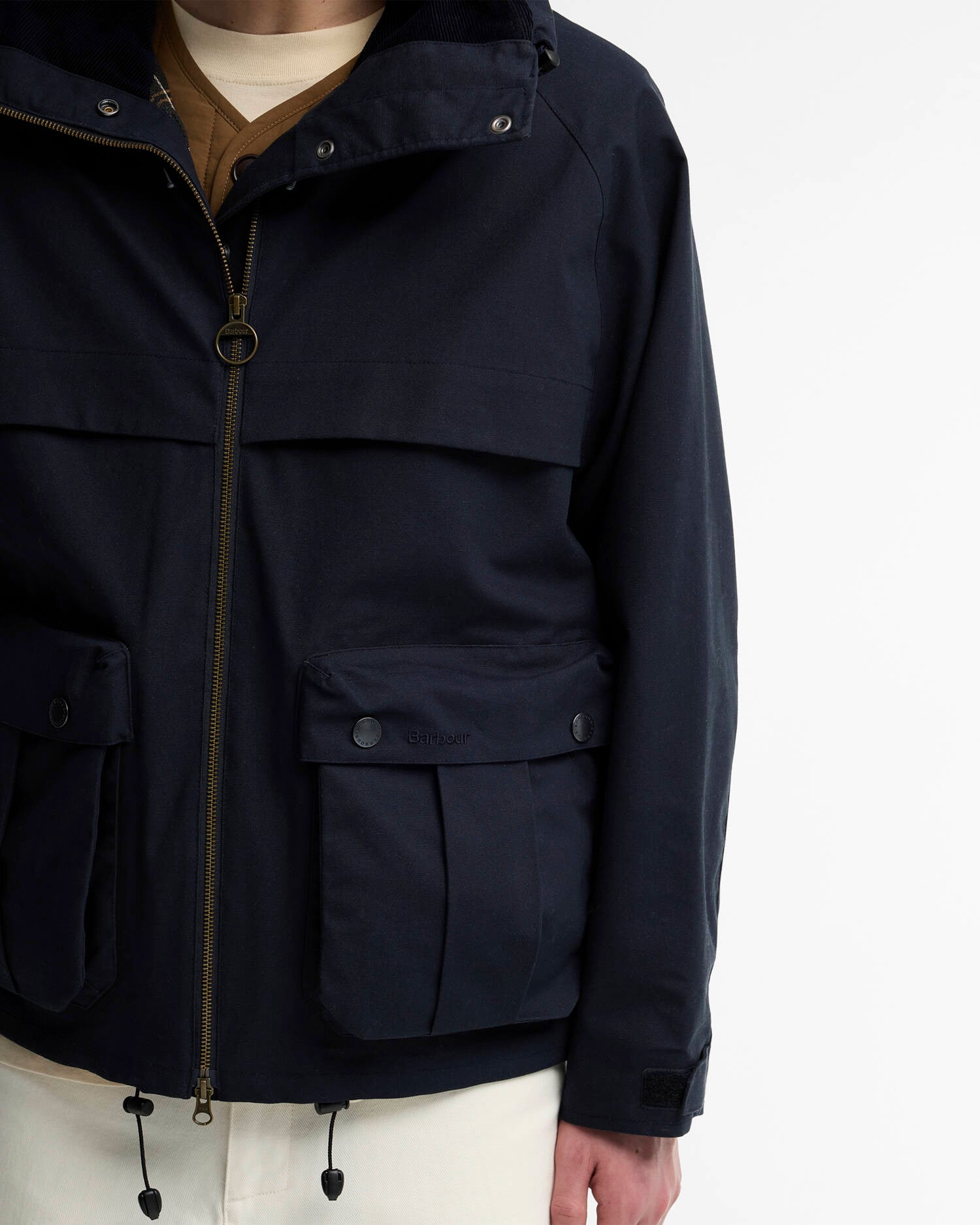 Barbour Jacke Ursula Wading Waterproof Navy image number 4