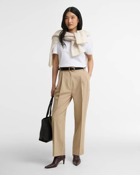 Barbour Hose Fawne Straight-Leg Warm Trench