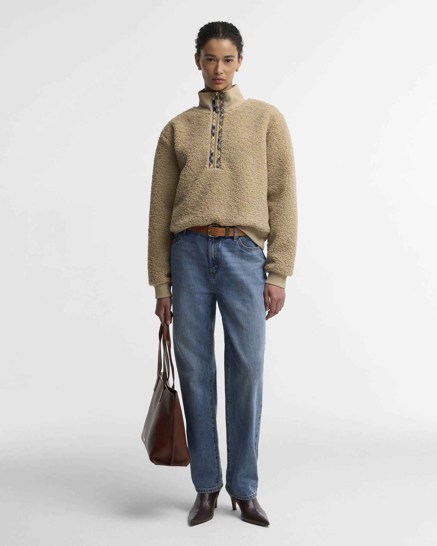 Fawne Fleece Warm Trench image number 1