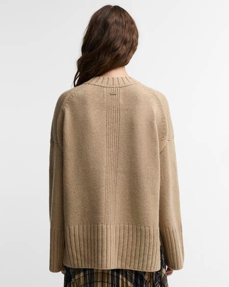 Gaia Crew Neck Jumper Warm Trench