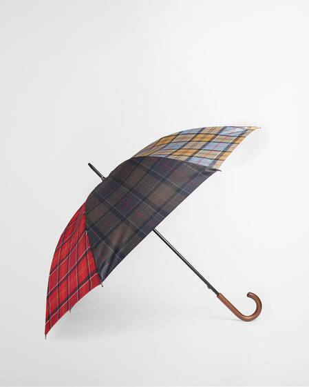 Ombrello in tartan Dress/Cardinal/Dk Shadow Classic