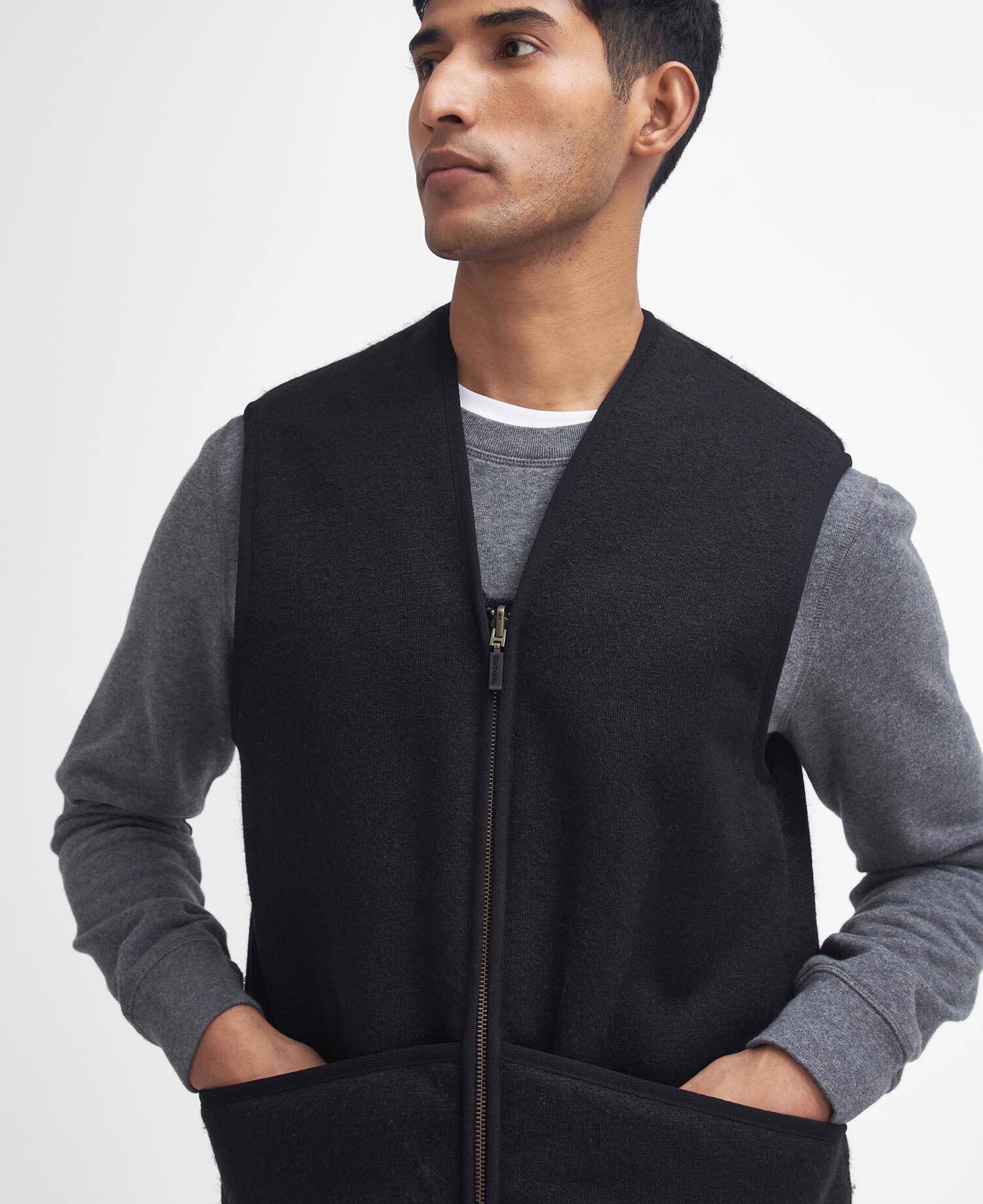 Warm Pile Zip-In Liner Classic Black image number 3