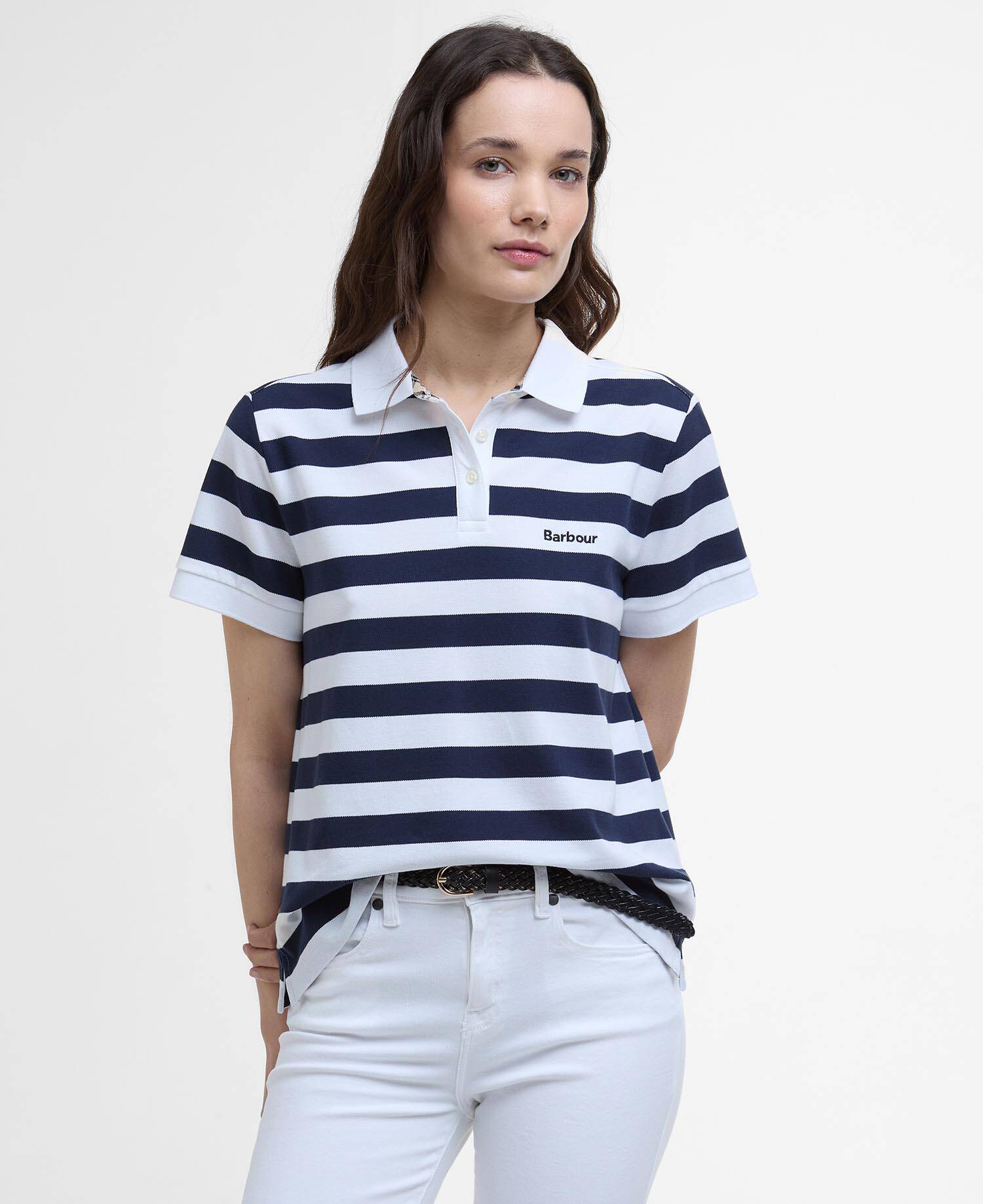 Polo Ashbourne con motivo a righe image number 0