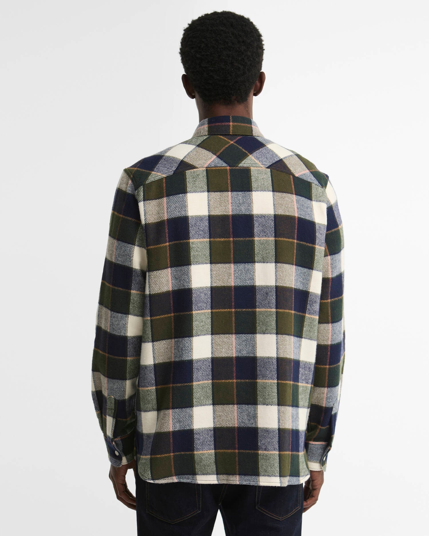 Camicia a maniche lunghe Bannock con taglio classico Olive image number 2