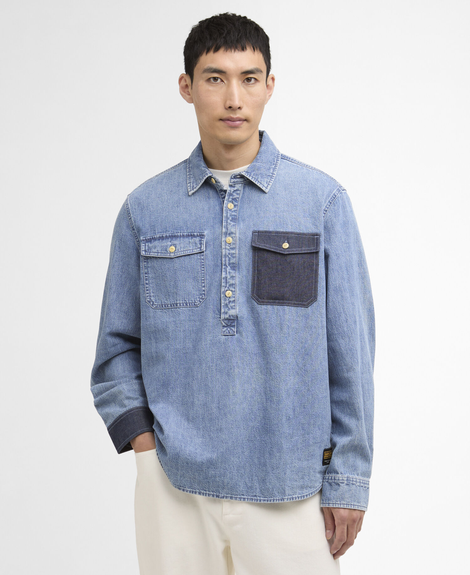 Chopper Denim Shirt Washed Indigo