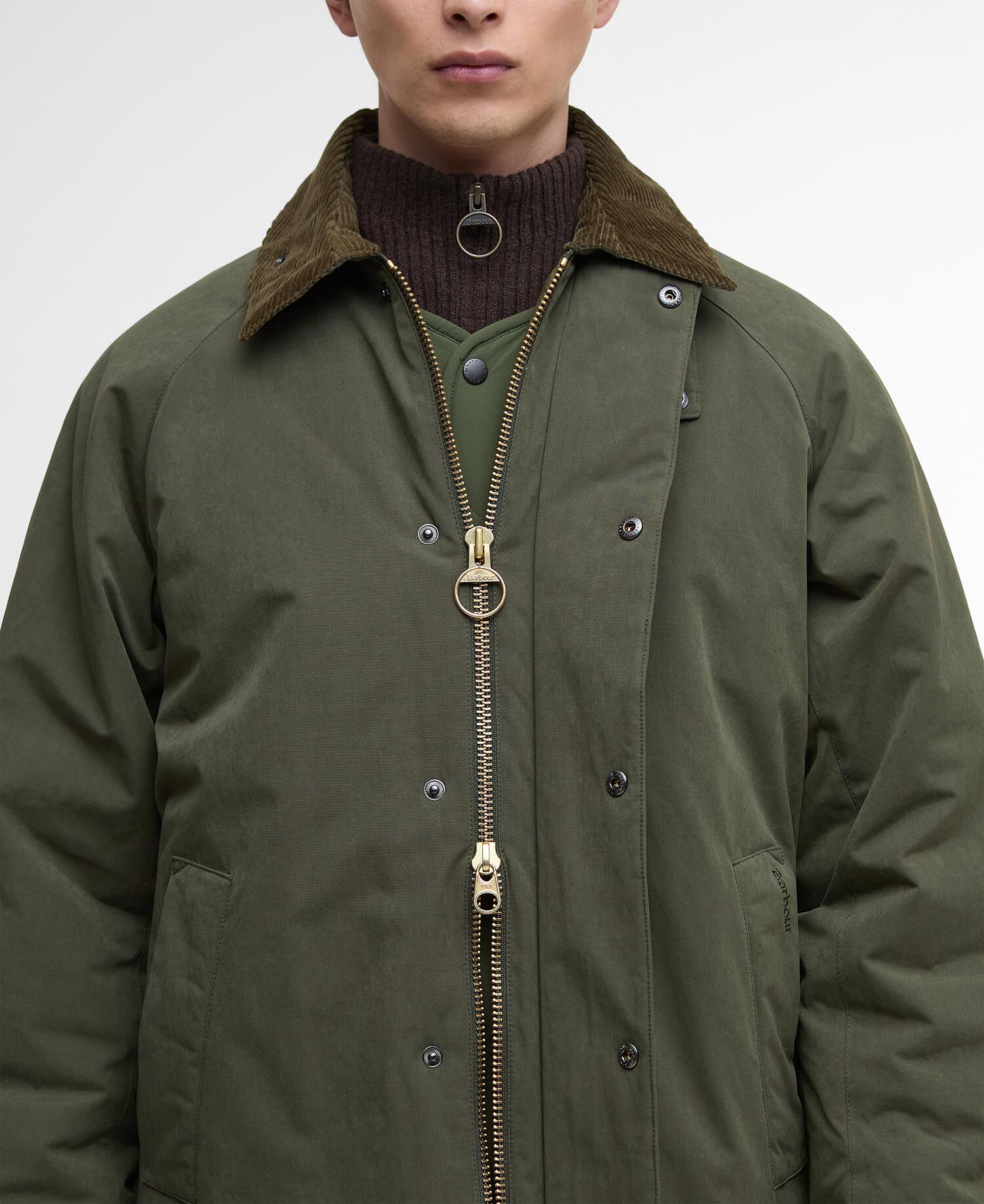 Padded Exmoor Coat Olive