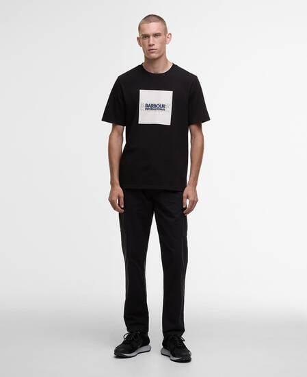 T-shirt con stampa Moakes Black
