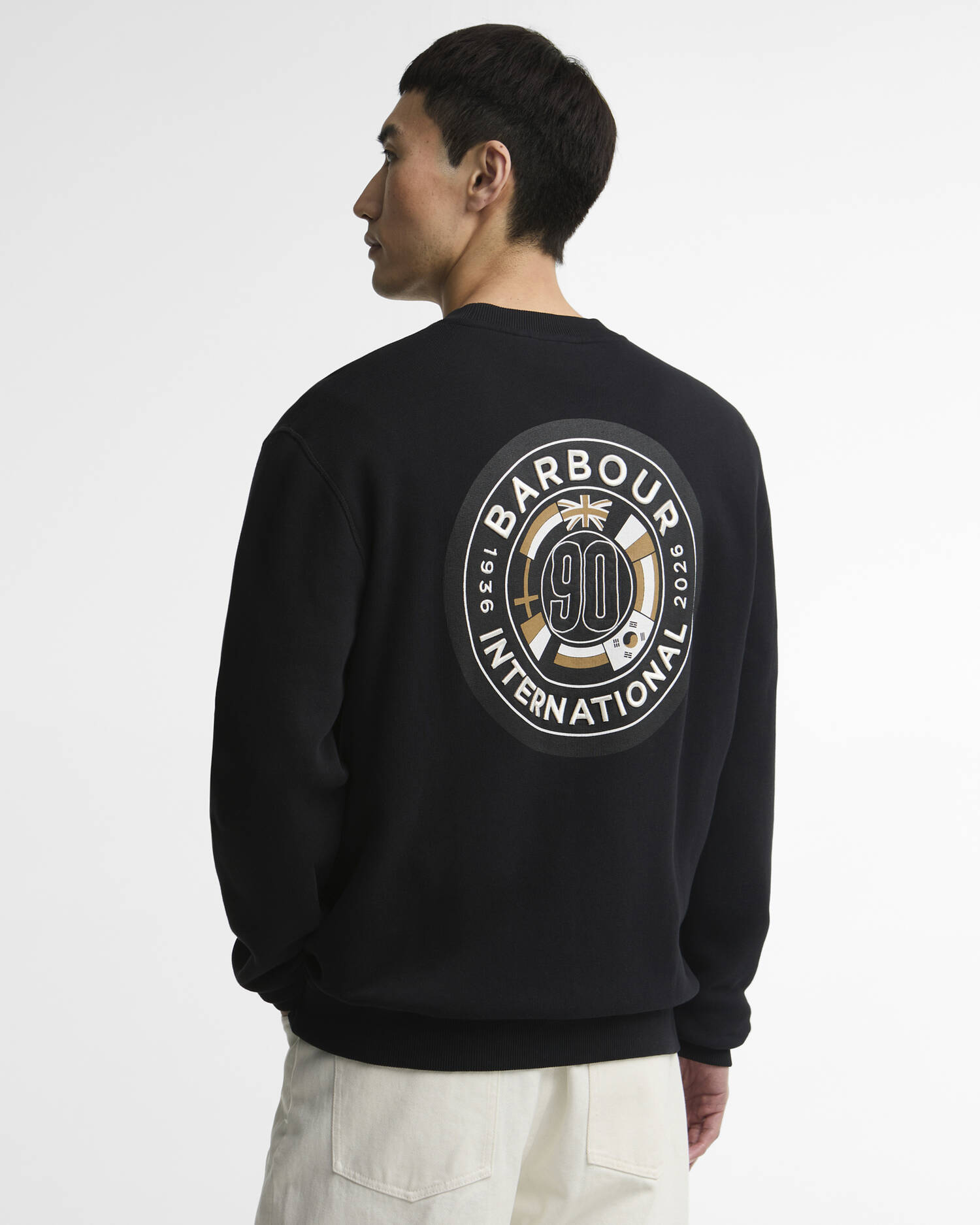 90th Anniversary Graphic Sweatshirt Black image number 2