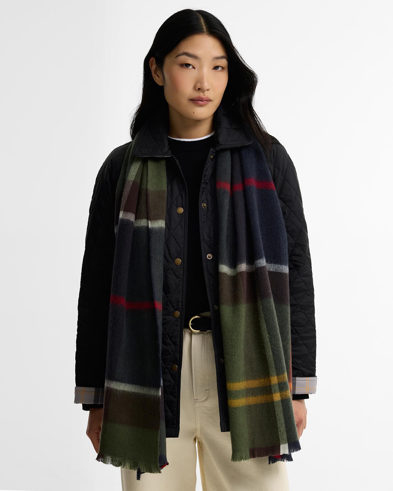 Rosefield Tartan Scarf Classic