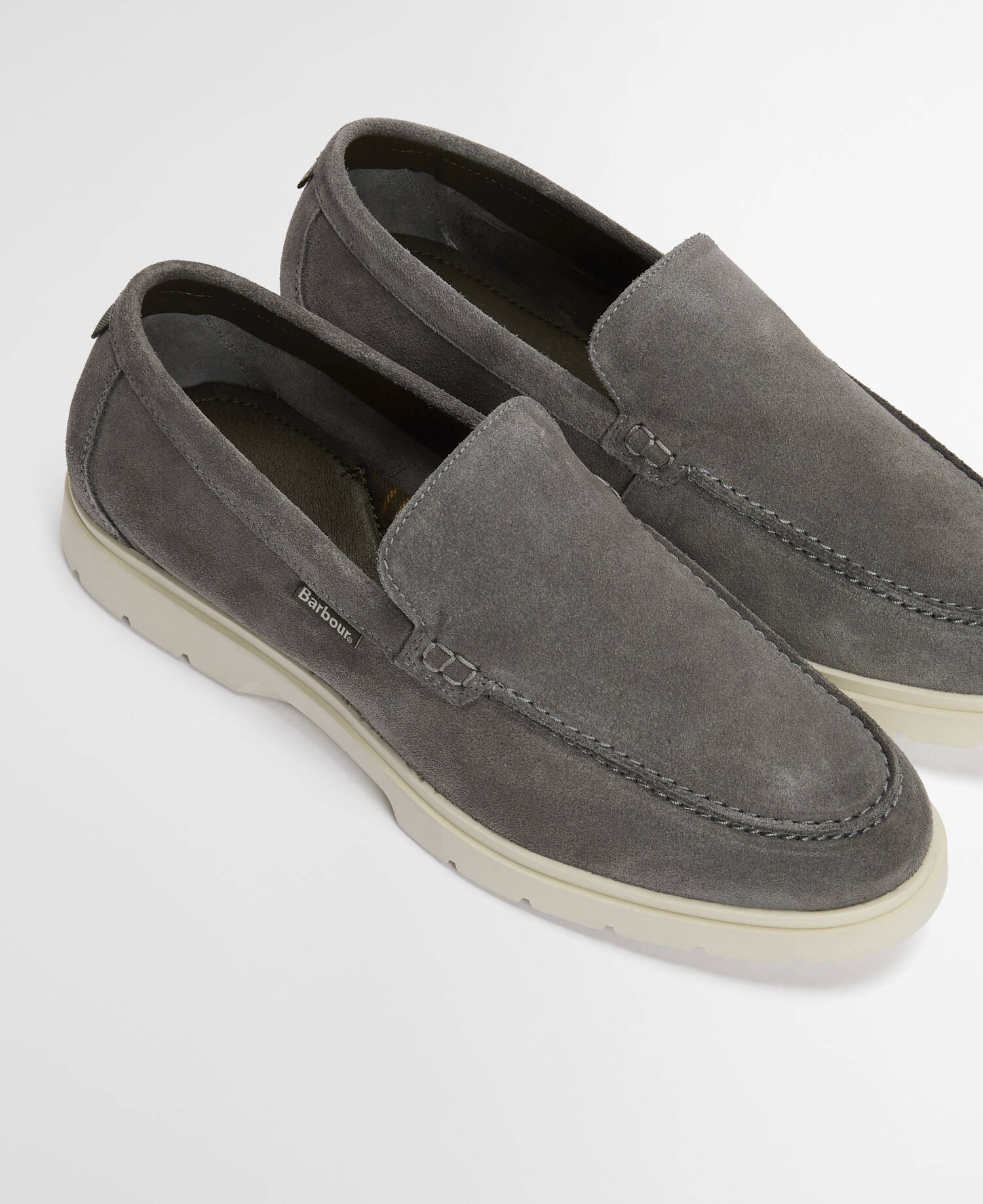 Carty Loafers Slate Grey Suede image number 2
