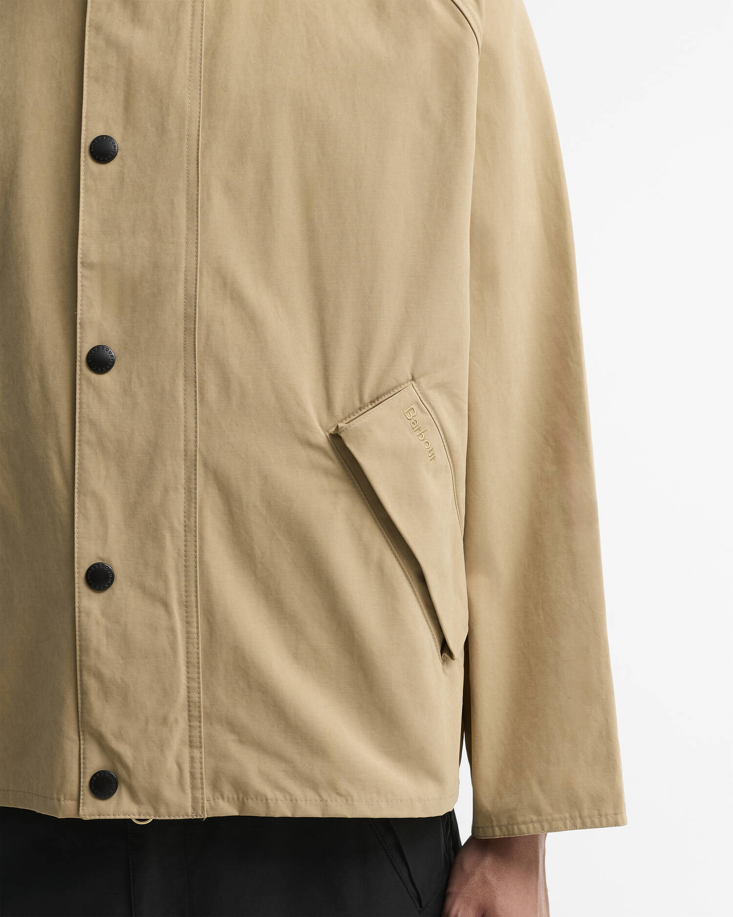 Transporter Oversized Casual Jacket Stone image number 5