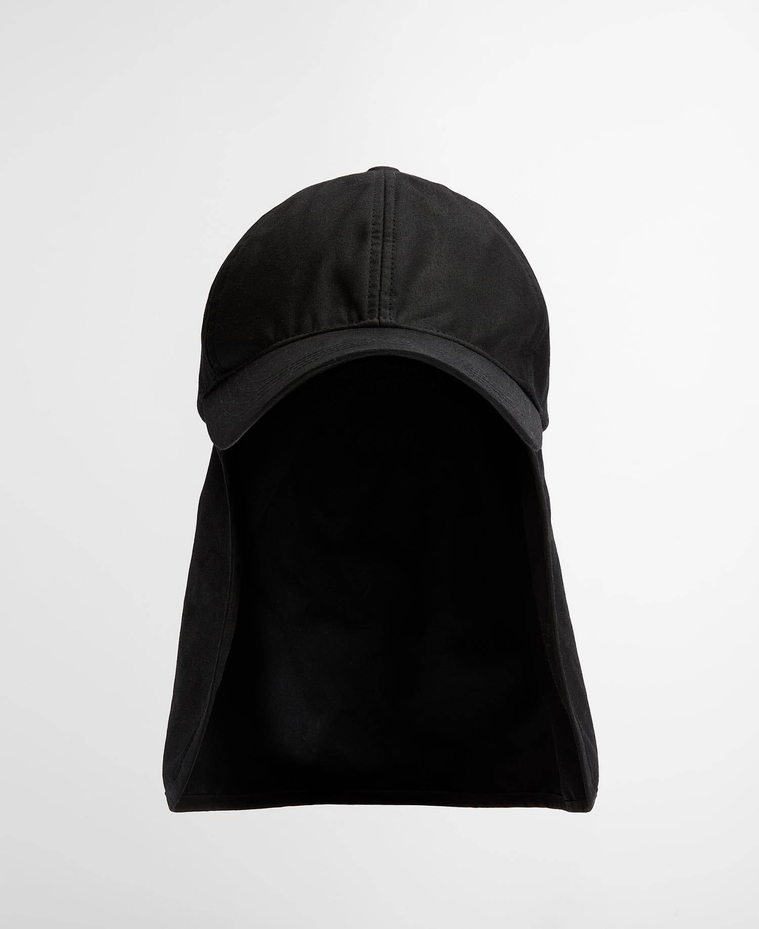 Barbour x Kaptain Sunshine Caped Cap Black image number 5
