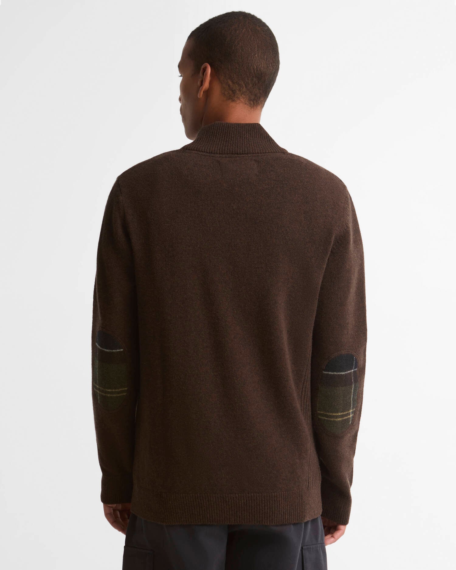 Holden Quarter-Zip Jumper Dark Oak image number 2