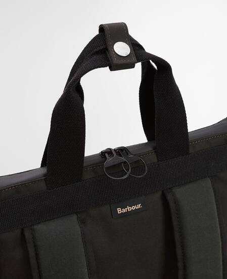 Zaino Field in tessuto cerato Sage/Classic