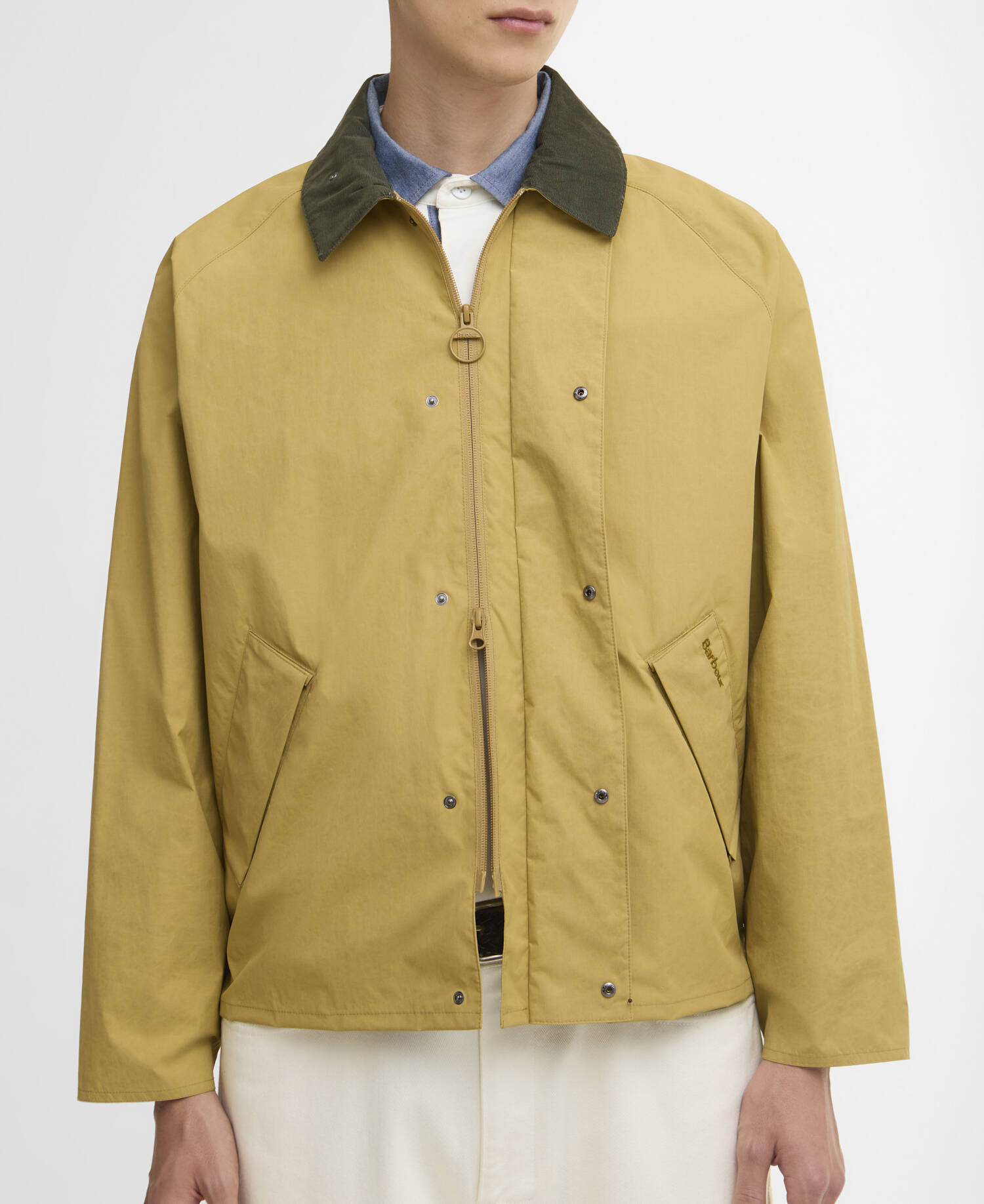 Ripstop Transport Showerproof Jacket Golden Green image number 4