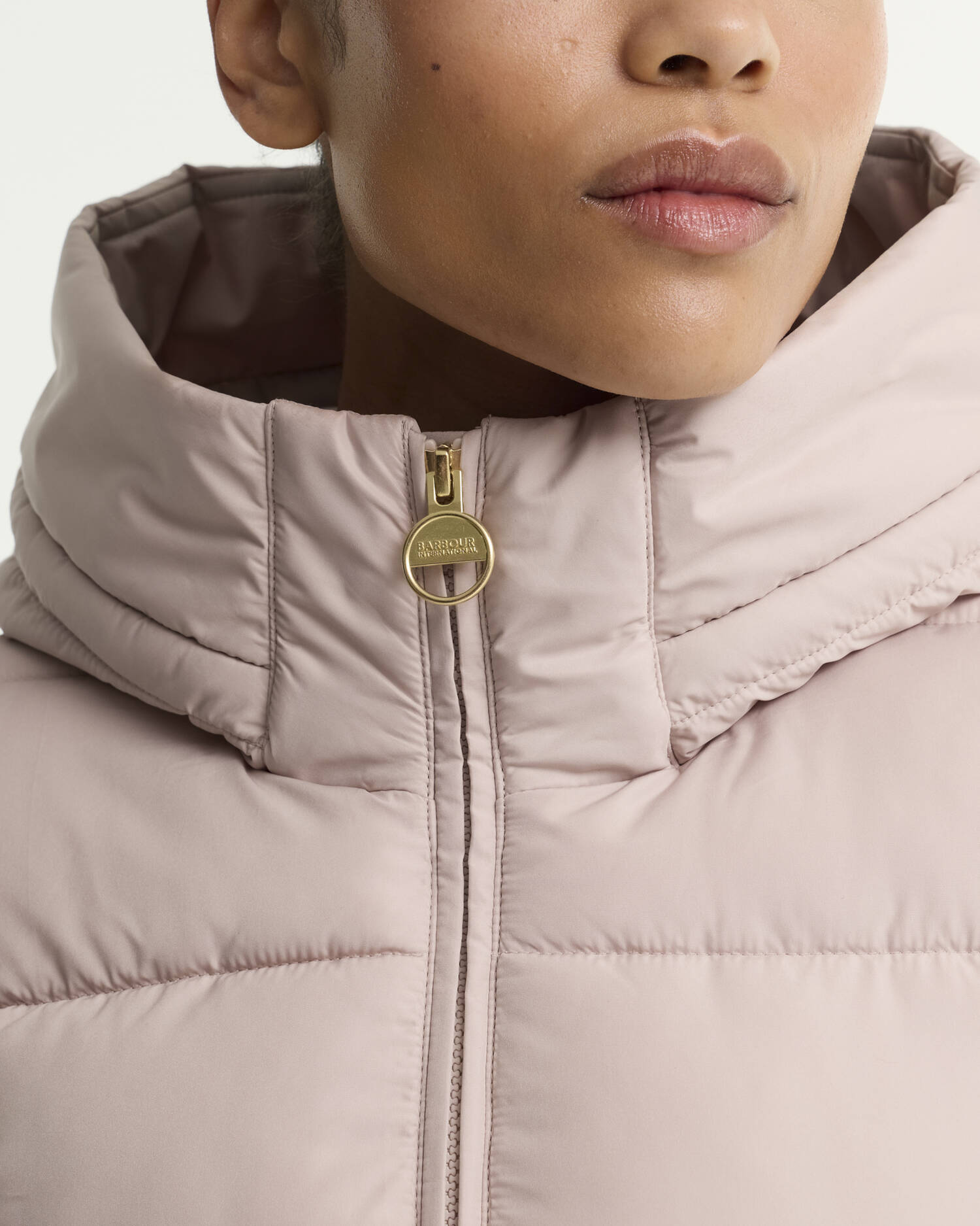 Conway Quilted Sweatshirt Nutmeg image number 3