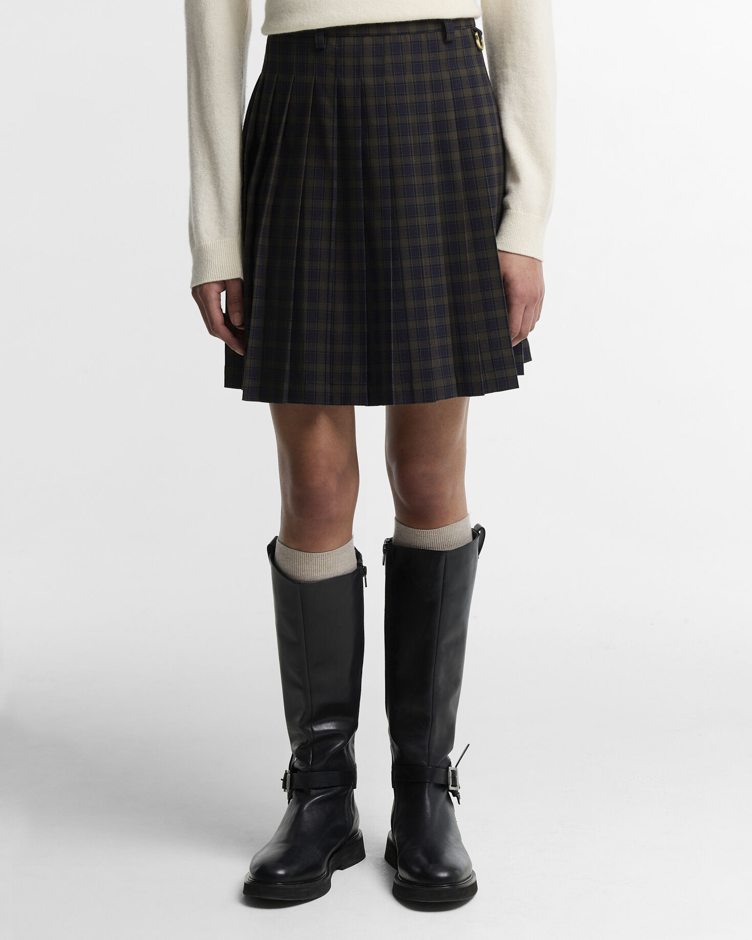 Carville Mini Skirt Shadow Classic Tartan