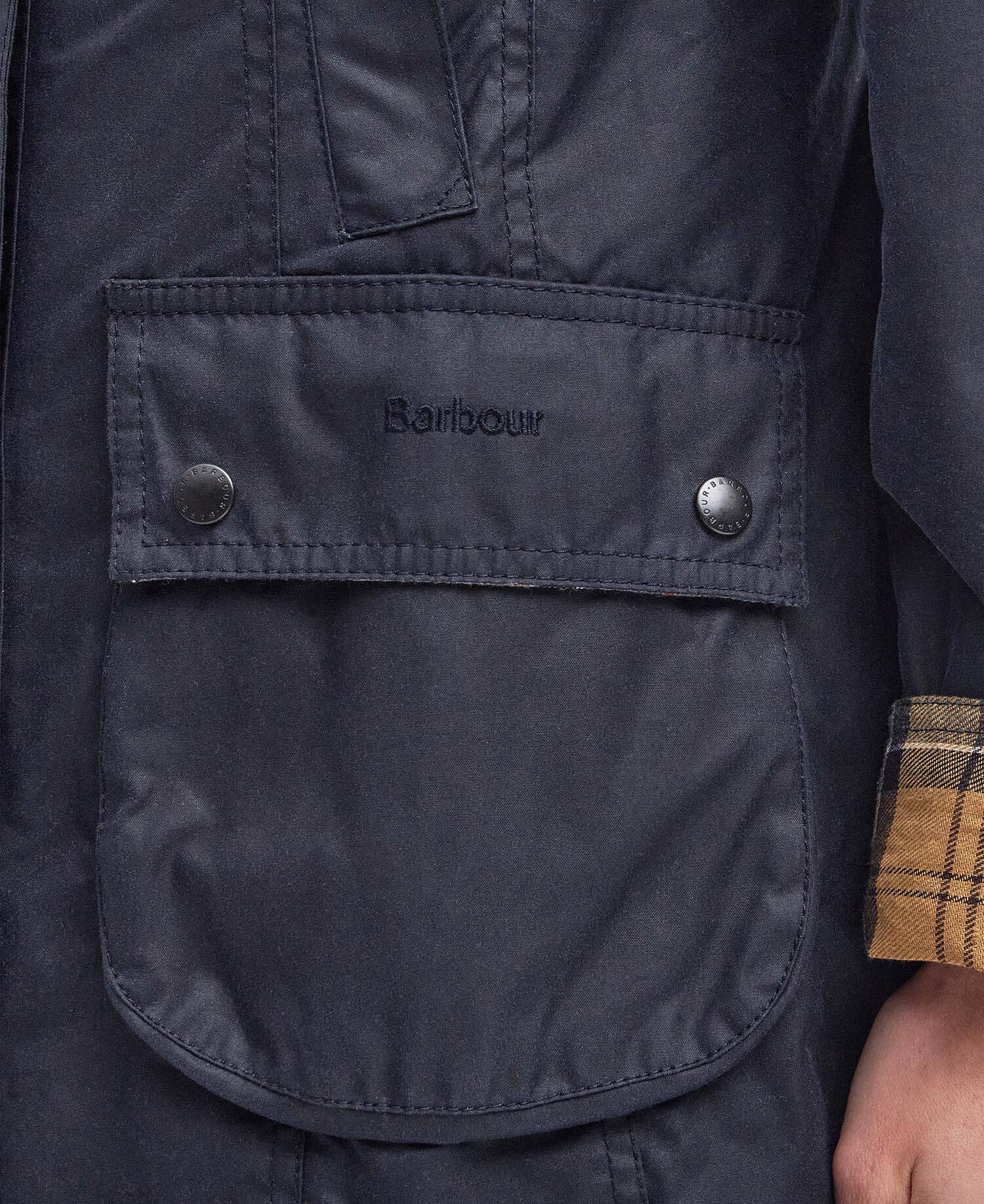 Beadnell&reg; Waxed Jacket Classic Navy image number 7