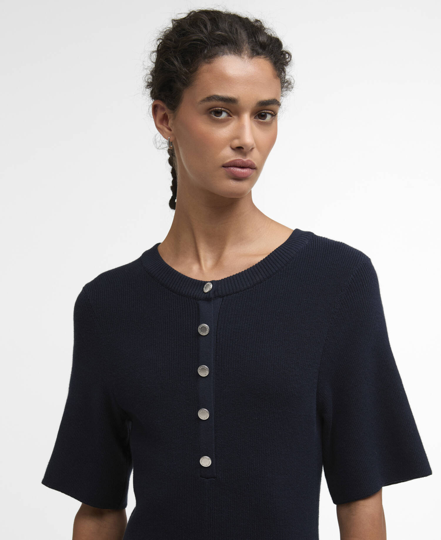Mini abito in maglia Camille Dark Navy image number 3