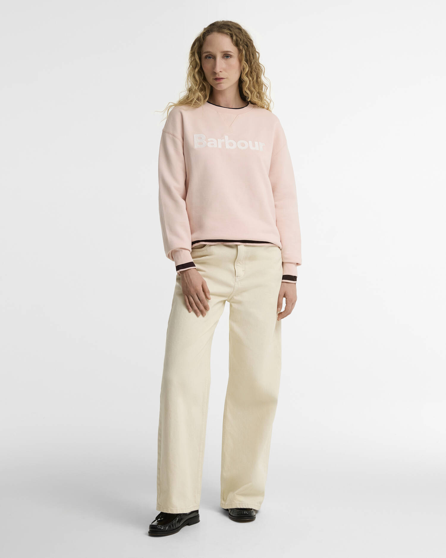 Hartland Logo Sweatshirt Pink Blush image number 1