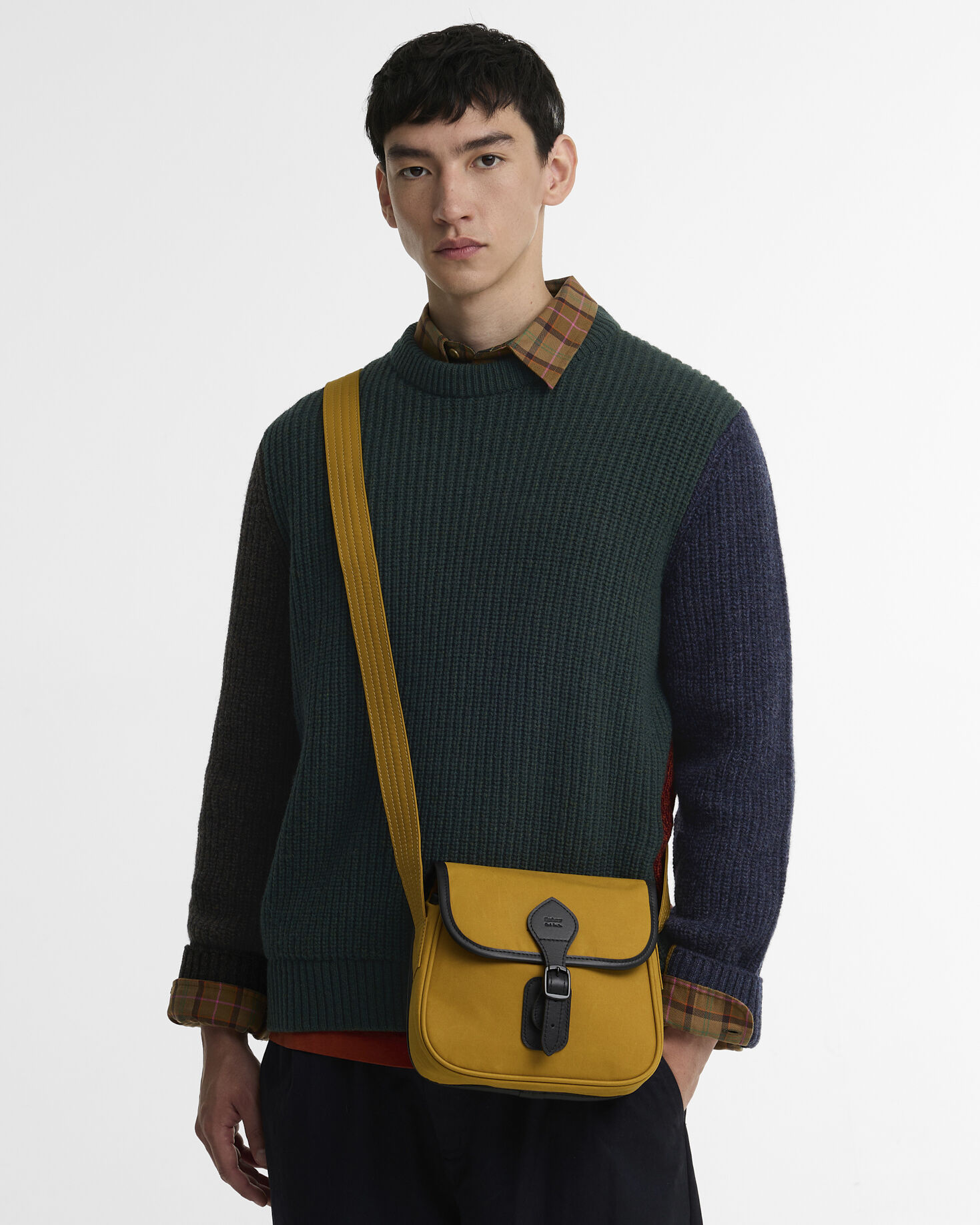 Paul Smith Loves Barbour Mini Tarras Bag Cumin