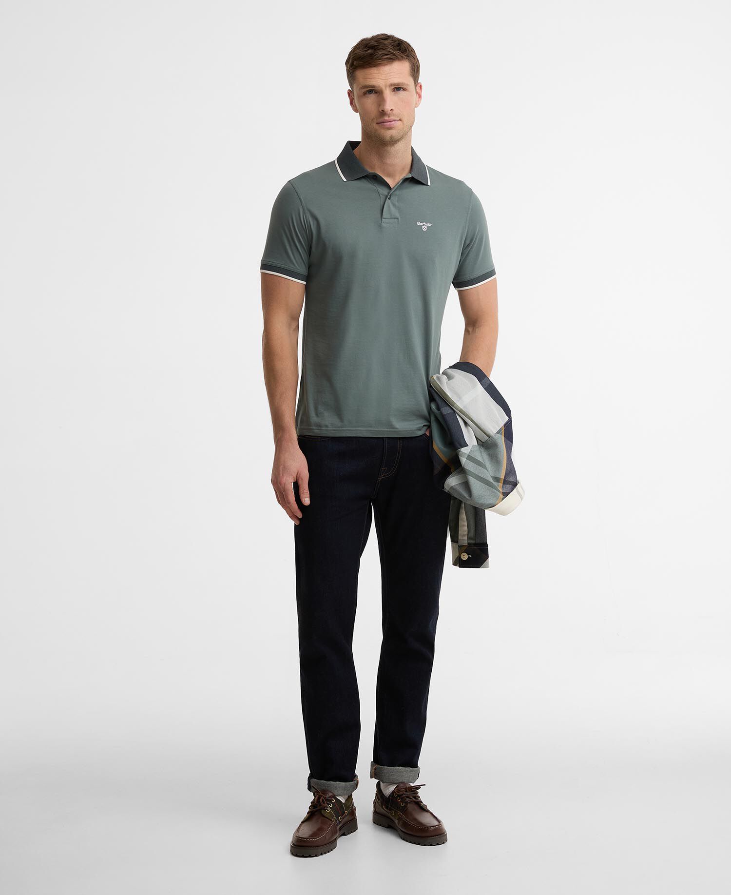 Poloshirt Cornsay Vintage Teal