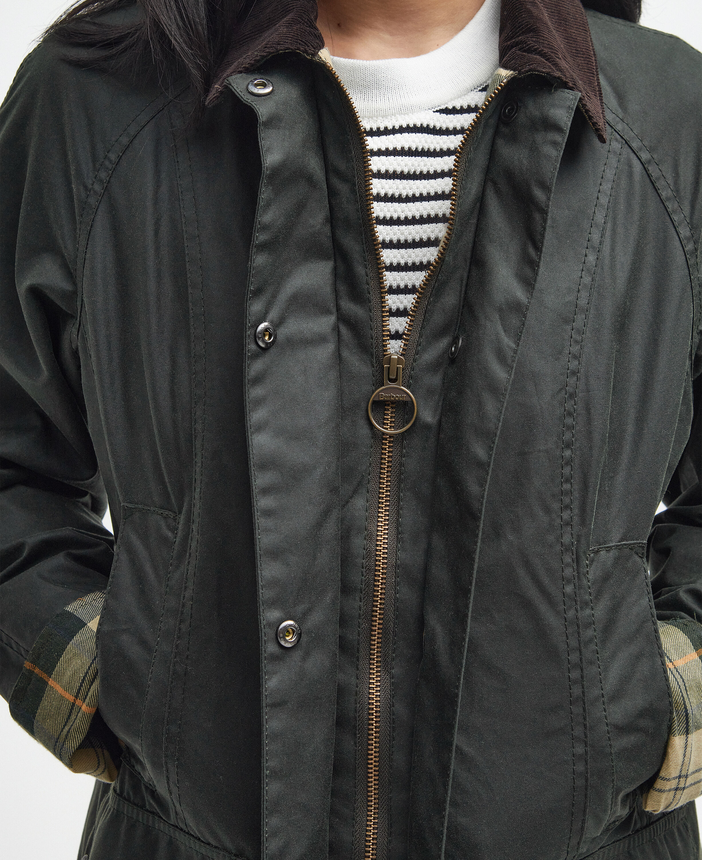 Beadnell&reg; Waxed Jacket Sage