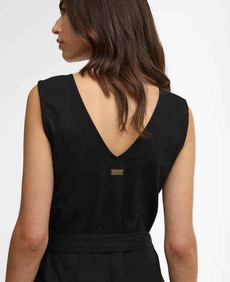 Adriana Playsuit Black