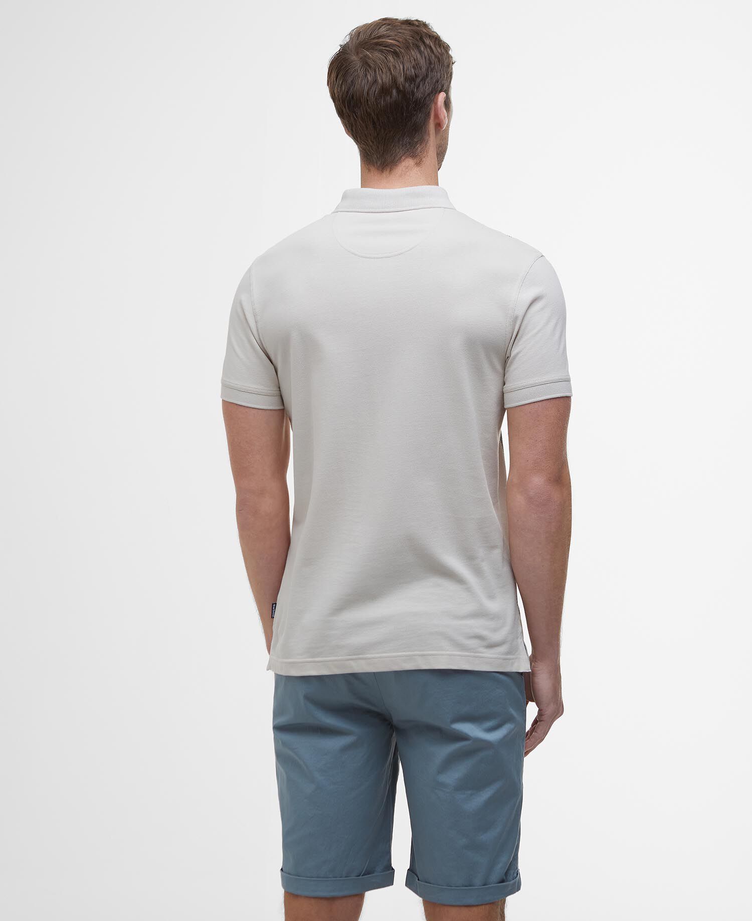 Blaine Tartan Short-Sleeved Polo Shirt Mist