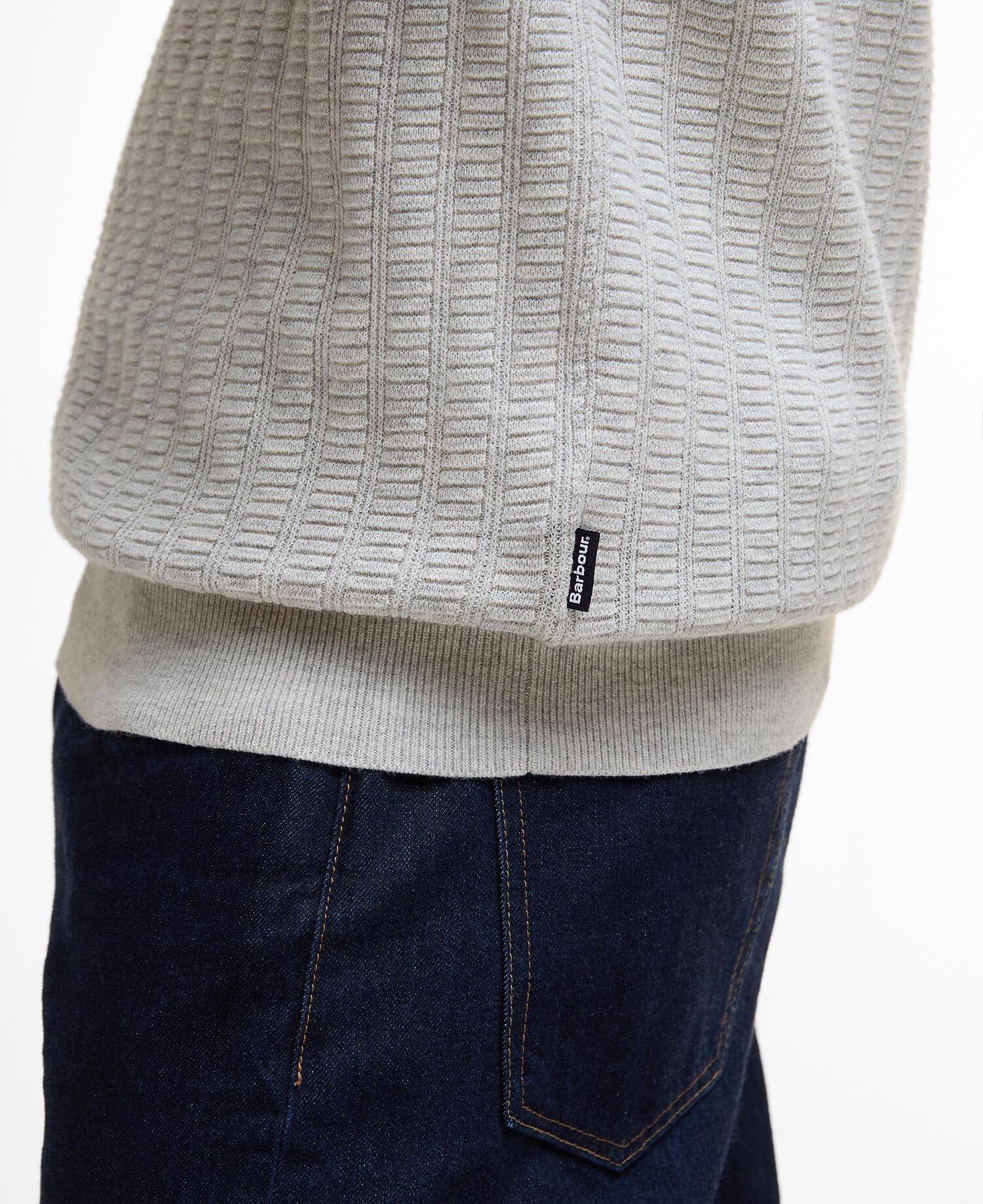 Polo in maglia Smeaton Grey Marl image number 4