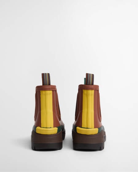 Paul Smith Loves Barbour Women's Chelsea Wellingtons Russet