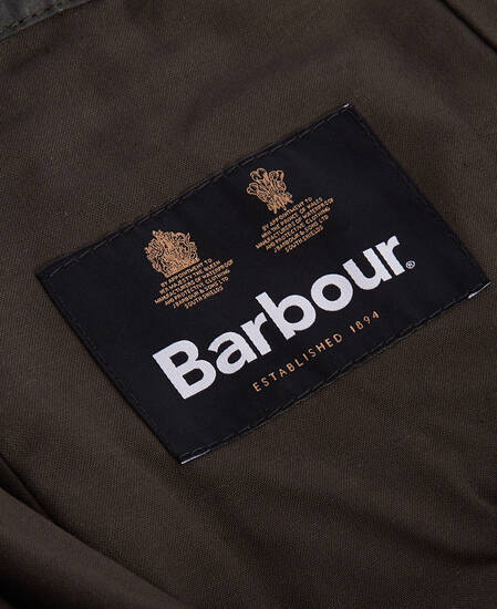 Kapuze Waxed Cotton Plain 