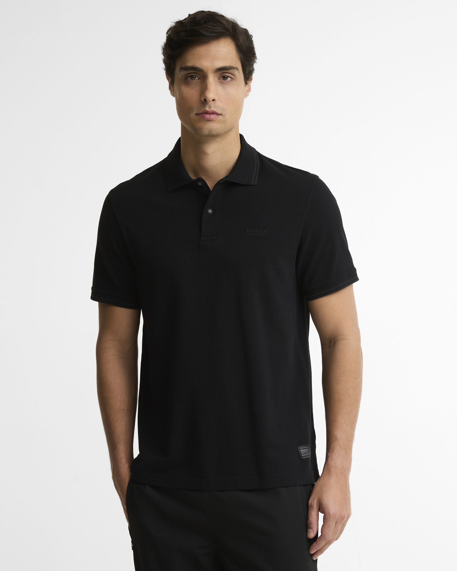 Poloshirt 90th Anniversary Black