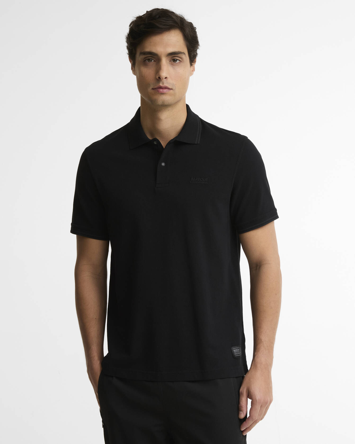 Poloshirt 90th Anniversary Black image number 0