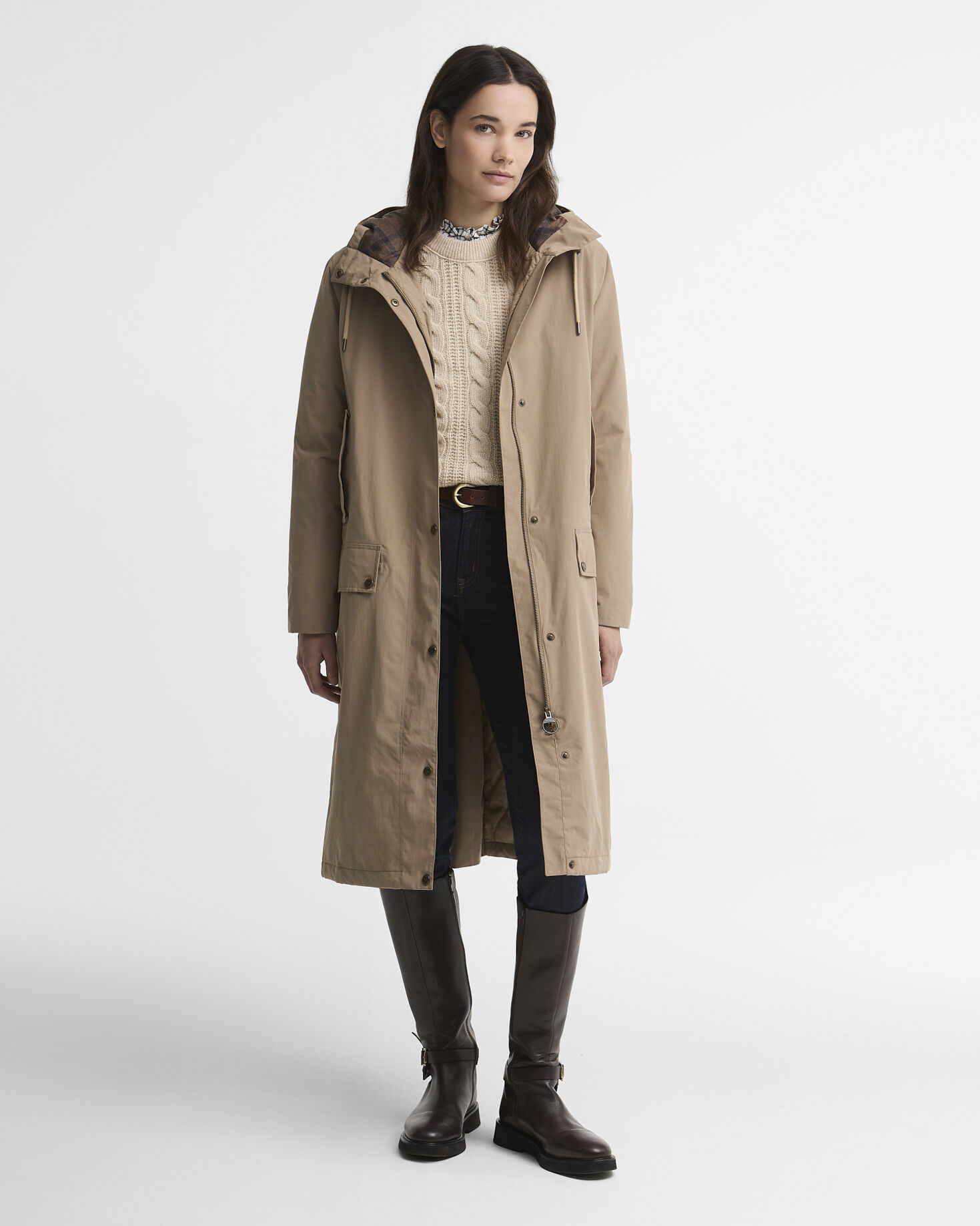 Barbour Jacke Matilde Waterproof Lt Trench/Muted