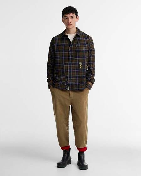 Paul Smith Loves Barbour Tailored Tartan Long-Sleeved Shirt PS Classic