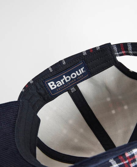 Benson Cap Navy/Red Check