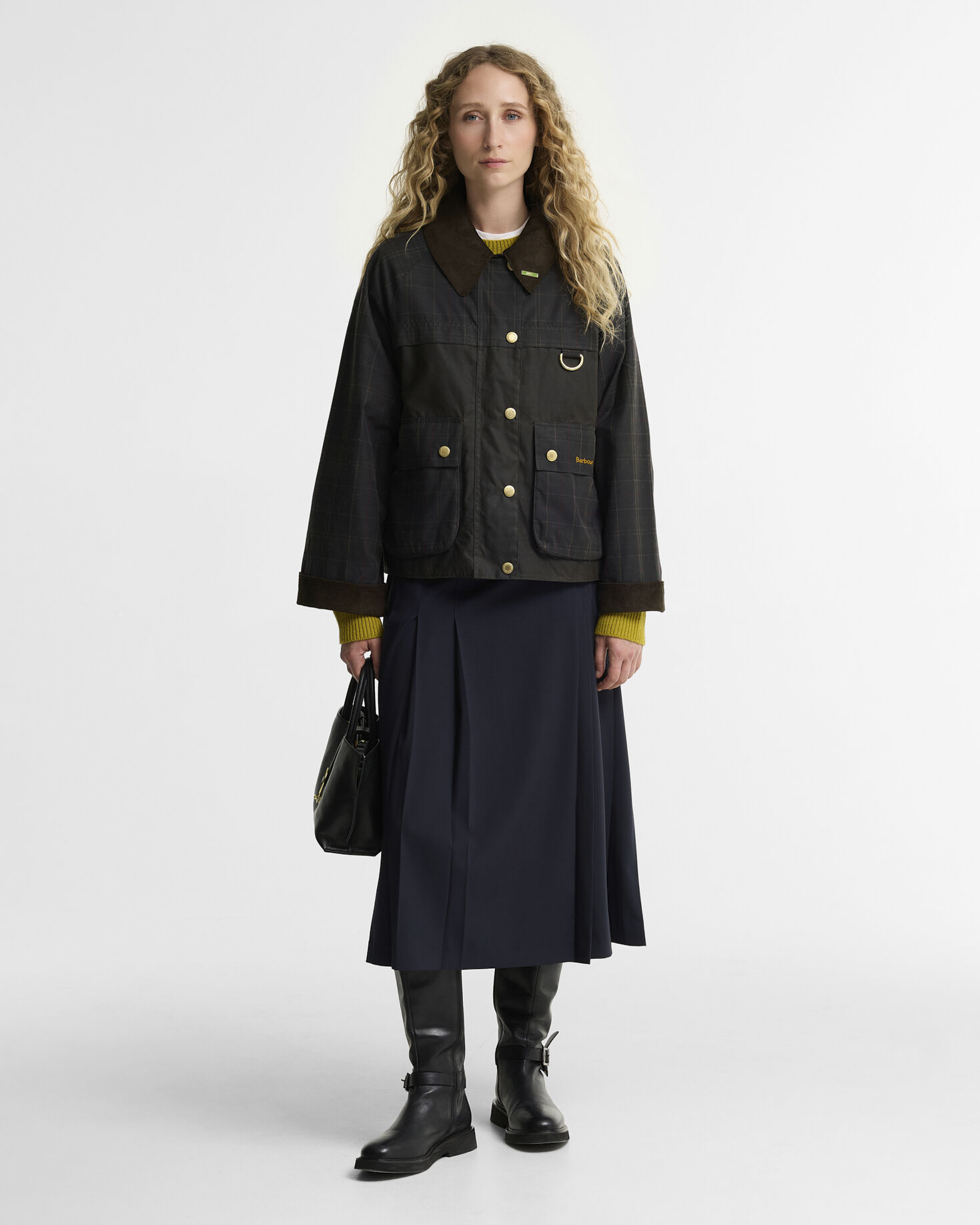 Tartan Reimagined Icons Tartan Spey Waxed Jacket Classic Tartan/Olive