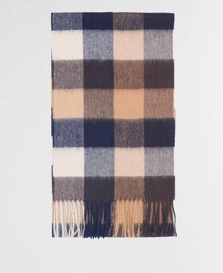 Large Tattersall Scarf Autumn Dress
