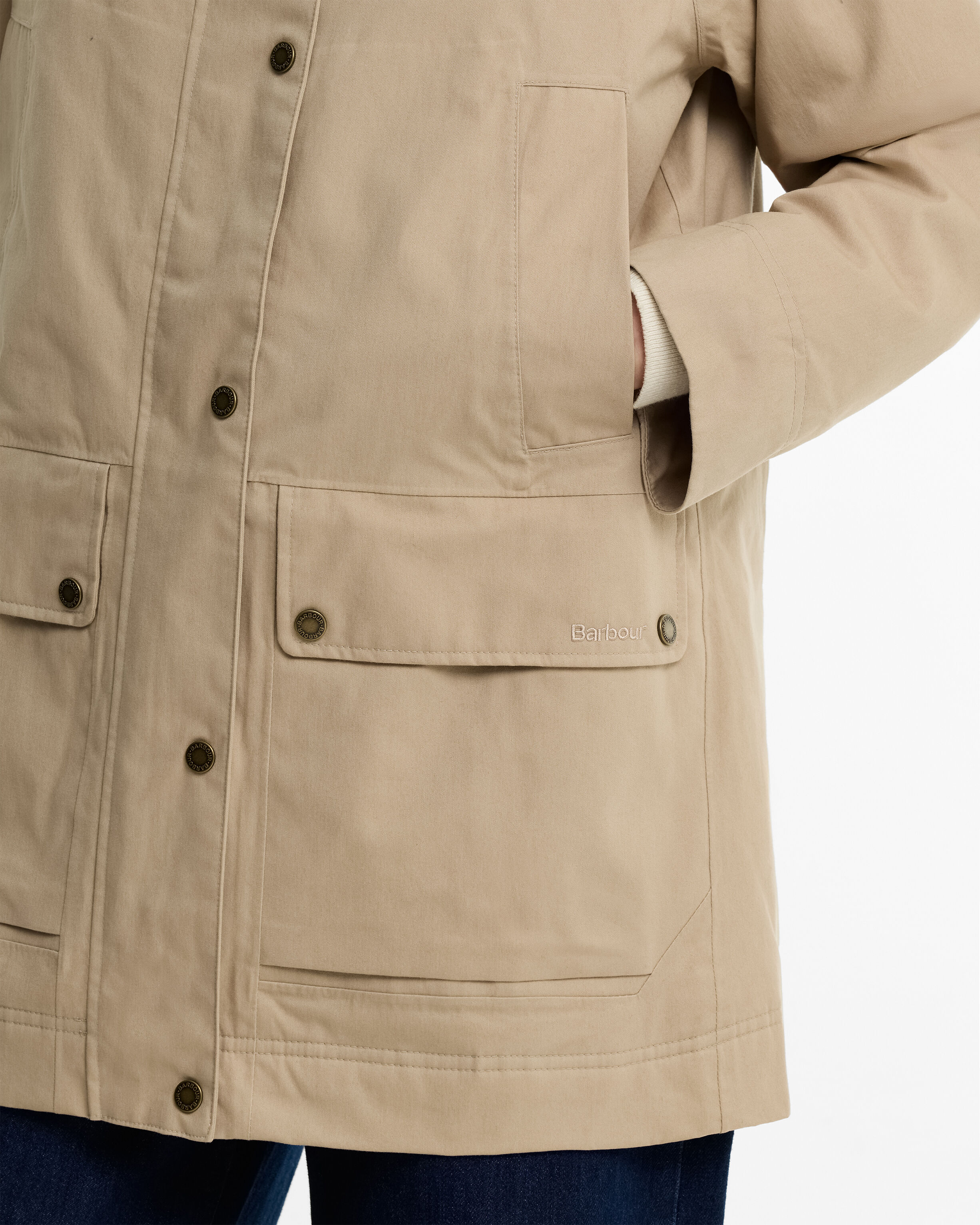 Winter Beadnell Waterproof Jacket Sand Dune-Classic