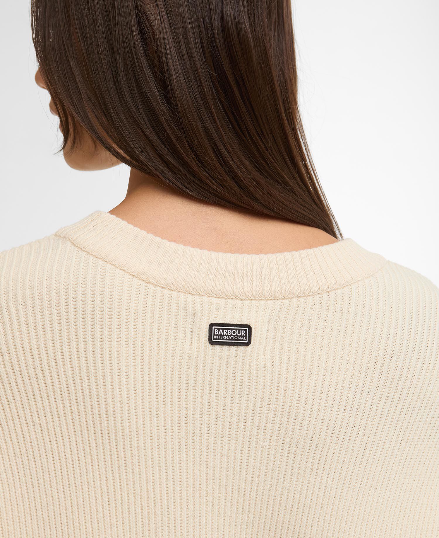 Tara Knitted Jumper Bone White