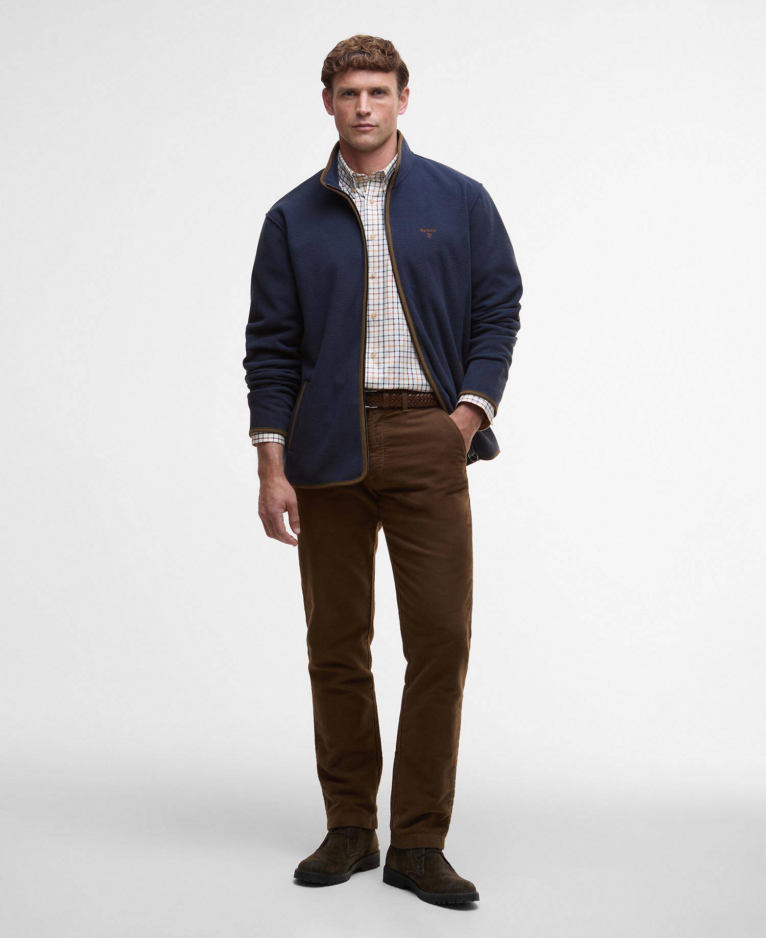 Harwood Fleece Navy image number 1
